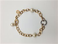 Bracciale Soma Gioielli Donna Bracciale Perle in Oro Perla FED BR OR/PERLE - FED BR OR/PERLE